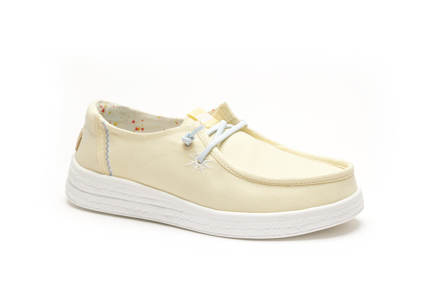 Ladies light and comfortable shoes  Creamy Yellow