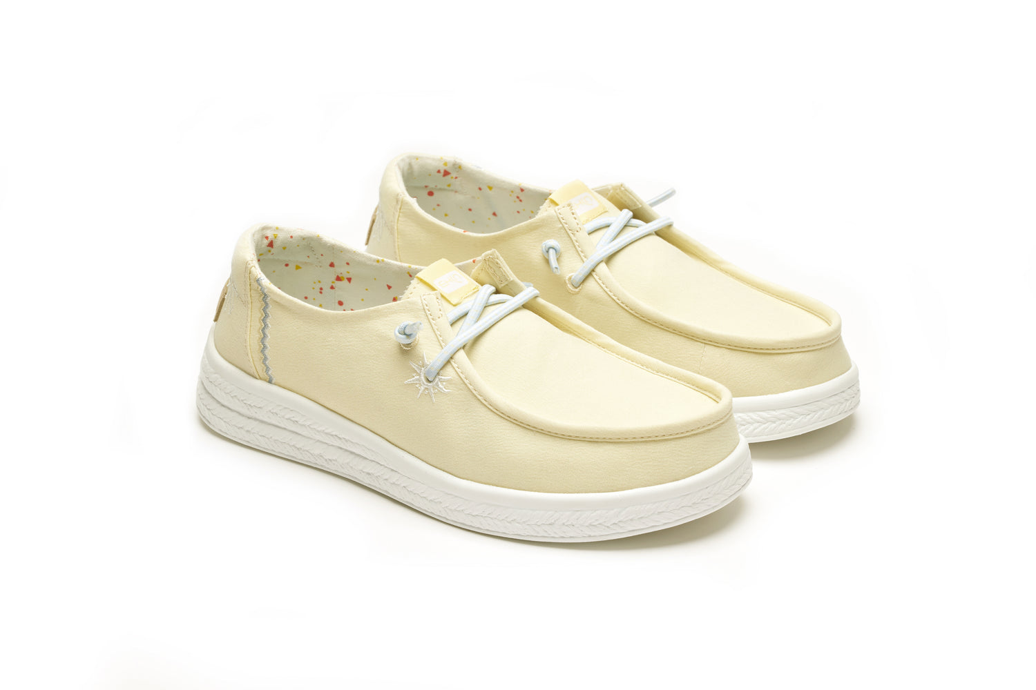 Ladies light and comfortable shoes  Creamy Yellow